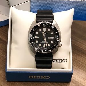 Seiko SRP777K1 Turtle Dive Watch, Box and Papers